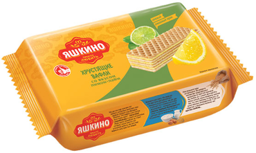 «Яшкино», вафли «Лимон-Лайм», 200 г «Яшкино», вафли «Лимон-Лайм», 200 г
