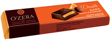 «OZera», шоколадный батончик Double Dark Truffle & Orange, 47 г «OZera», шоколадный батончик Double Dark Truffle & Orange, 47 г