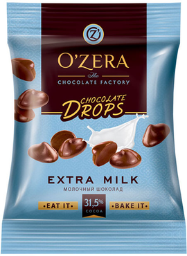 «OZera», шоколад Milk drops, 70 г «OZera», шоколад Milk drops, 70 г