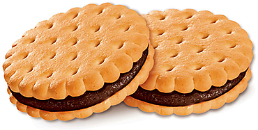 Печенье–сэндвич с шоколадным вкусом (коробка 3,4 кг)