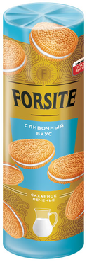 «Forsite», печенье-сэндвич со сливочным кремом, 208 г «Forsite», печенье-сэндвич со сливочным кремом, 208 г