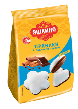 «Яшкино», пряники в сахарной глазури, 200 г «Яшкино», пряники в сахарной глазури, 200 г