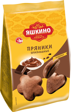 «Яшкино», пряники «Шоколадные», 350 г «Яшкино», пряники «Шоколадные», 350 г