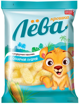 «Крошка Лёва», кукурузные палочки, 150 г «Крошка Лёва», кукурузные палочки, 150 г