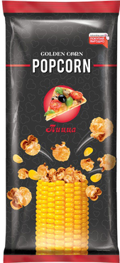 «Golden Corn», попкорн со вкусом пиццы, 100 г «Golden Corn», попкорн со вкусом пиццы, 100 г