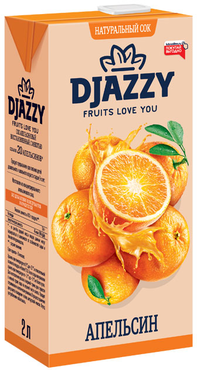 «Djazzy», сок апельсиновый, с мякотью «Djazzy», сок апельсиновый, с мякотью