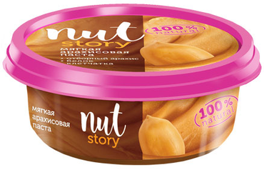 «Nut Story», паста арахисовая, 90 г «Nut Story», паста арахисовая, 90 г