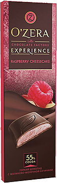 «OZera», шоколад Raspberry Cheesecake, 93 г