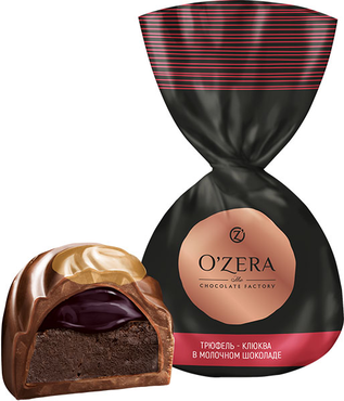 «OZera», конфеты трюфель - клюква в молочном шоколаде (упаковка 1 кг) «OZera», конфеты трюфель - клюква в молочном шоколаде (упаковка 1 кг)