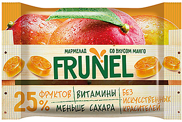 «Frunel», мармелад со вкусом манго, 40 г