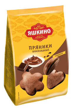 «Яшкино», пряники «Шоколадные», 350 г «Яшкино», пряники «Шоколадные», 350 г