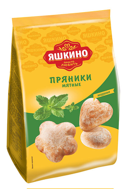 «Яшкино», пряники «Мятные», 350 г «Яшкино», пряники «Мятные», 350 г