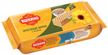 «Яшкино», вафли «С халвой», 300 г «Яшкино», вафли «С халвой», 300 г