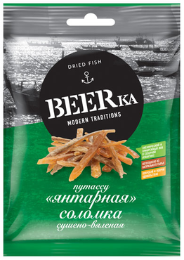 «Beerka», путассу с перцем сушёно-вяленая, 25 г «Beerka», путассу с перцем сушёно-вяленая, 25 г