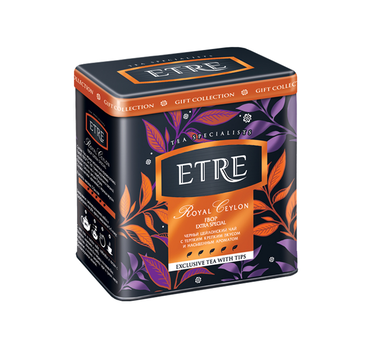 Чай черный «Etre» Royal Ceylon цейлонский, 100 г Чай черный «Etre» Royal Ceylon цейлонский, 100 г