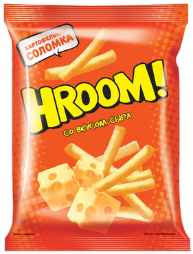 Чипсы «Hroom» со вкусом сыра, 50 г Чипсы «Hroom» со вкусом сыра, 50 г