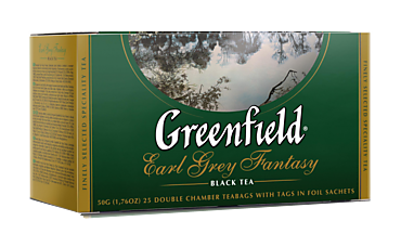 Чай черный «Greenfield» Earl Grey,25 пакетиков