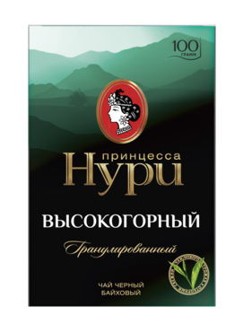 Чай черный «Принцесса Нури» высокогорный гранулированный, 100 г Чай черный «Принцесса Нури» высокогорный гранулированный, 100 г
