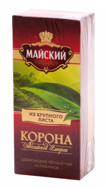 Чай черный «Майский» Отборный, 25 пакетиков Чай черный «Майский» Отборный, 25 пакетиков