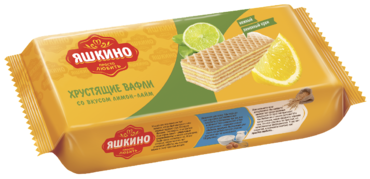 Вафли «Яшкино» лимон-лайм, 300 г Вафли «Яшкино» лимон-лайм, 300 г