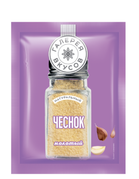 Чеснок «Галерея вкусов» молотый, 10 г Чеснок «Галерея вкусов» молотый, 10 г