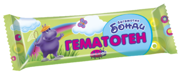 Гематоген «Бегемотик Бонди» классический, 40 г Гематоген «Бегемотик Бонди» классический, 40 г