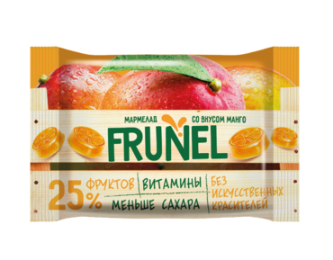 Мармелад «Frunel» со вкусом манго, 40 г Мармелад «Frunel» со вкусом манго, 40 г