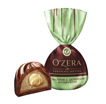 Конфеты «O'Zera» с цельным фундуком Конфеты «O'Zera» с цельным фундуком