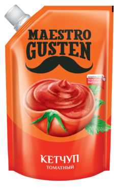 Кетчуп «Maestro Gusten» томатный,, 400 г Кетчуп «Maestro Gusten» томатный,, 400 г