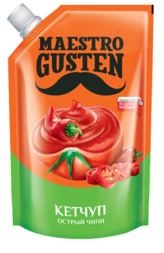 Кетчуп «Maestro Gusten» Острый чили, 400 г Кетчуп «Maestro Gusten» Острый чили, 400 г