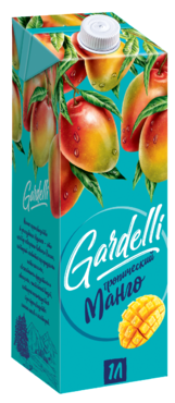 Нектар «Gardelli» Тропический манго, 1 л Нектар «Gardelli» Тропический манго, 1 л