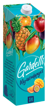 Нектар «Gardelli» мультифрукт, 1 л Нектар «Gardelli» мультифрукт, 1 л