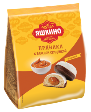 Пряники «Яшкино» с вареной сгущенкой, 350 г Пряники «Яшкино» с вареной сгущенкой, 350 г