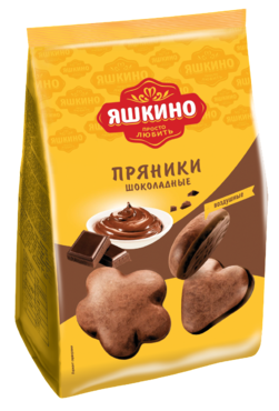 Пряники «Яшкино» шоколадные, 350 г Пряники «Яшкино» шоколадные, 350 г
