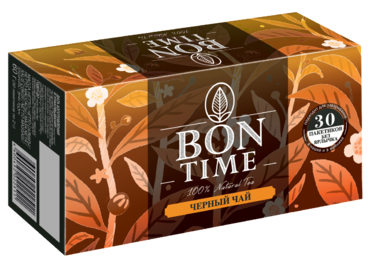 Чай черный «Bontime» 30 пакетиков, 60 г Чай черный «Bontime» 30 пакетиков, 60 г