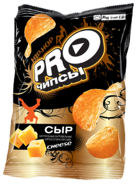Чипсы «PRO-Чипсы» натуральные картофельные со вкусом сыра, 60 г Чипсы «PRO-Чипсы» натуральные картофельные со вкусом сыра, 60 г
