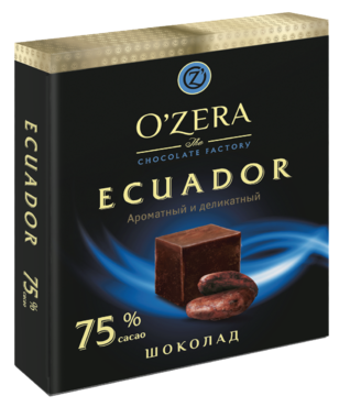 Шоколад «O'Zera» Ecuador, 90 г Шоколад «O'Zera» Ecuador, 90 г