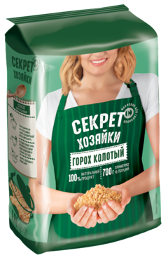 Горох колотый «Секрет хозяйки», 700 г Горох колотый «Секрет хозяйки», 700 г