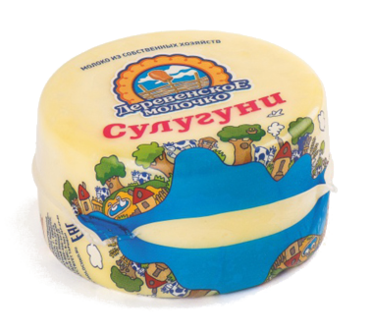 Сыр 45% «Деревенское молочко» Сулугуни, 300 г Сыр 45% «Деревенское молочко» Сулугуни, 300 г