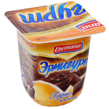 Пудинг 3% «Ehrmann» Эрмигурт шоколадный, 100 г Пудинг 3% «Ehrmann» Эрмигурт шоколадный, 100 г
