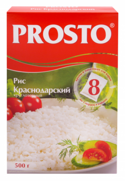 Рис «Prosto» Краснодарский круглый в пакетиках, 500 г Рис «Prosto» Краснодарский круглый в пакетиках, 500 г