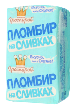 Пломбир на сливках «Гроспирон», 100 г Пломбир на сливках «Гроспирон», 100 г