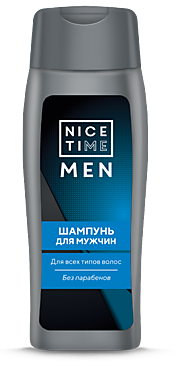 Шампунь «Nice Time» для мужчин, 250 мл