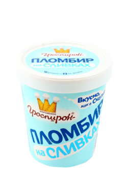 Мороженое пломбир на сливках, 430 г Мороженое пломбир на сливках, 430 г