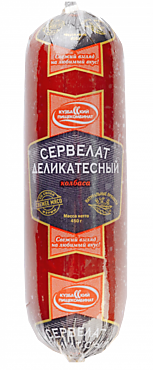 Сервелат Деликатесный «Кузбасский пищекомбинат», 450 г