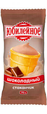 Мороженое «Юбилейное» Шоколадный стаканчик, 70 г Мороженое «Юбилейное» Шоколадный стаканчик, 70 г