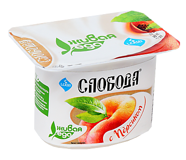 Биойогурт густой 2.9% «Слобода» персик, 125 г