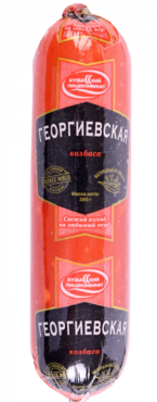 Колбаса варено-копченая «Кузбасский пищекомбинат» Георгиевская, 380 г Колбаса варено-копченая «Кузбасский пищекомбинат» Георгиевская, 380 г