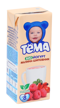 Биойогурт питьевой 2.8% «Тёма» Шиповник и малина, 210 г Биойогурт питьевой 2.8% «Тёма» Шиповник и малина, 210 г