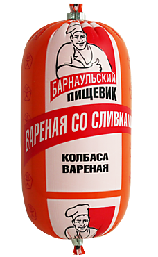 Колбаса «Барнаульский пищевик» Вареная со сливками, 380 г